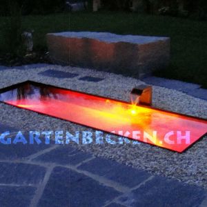 Gartenbecken Bei Nacht 014